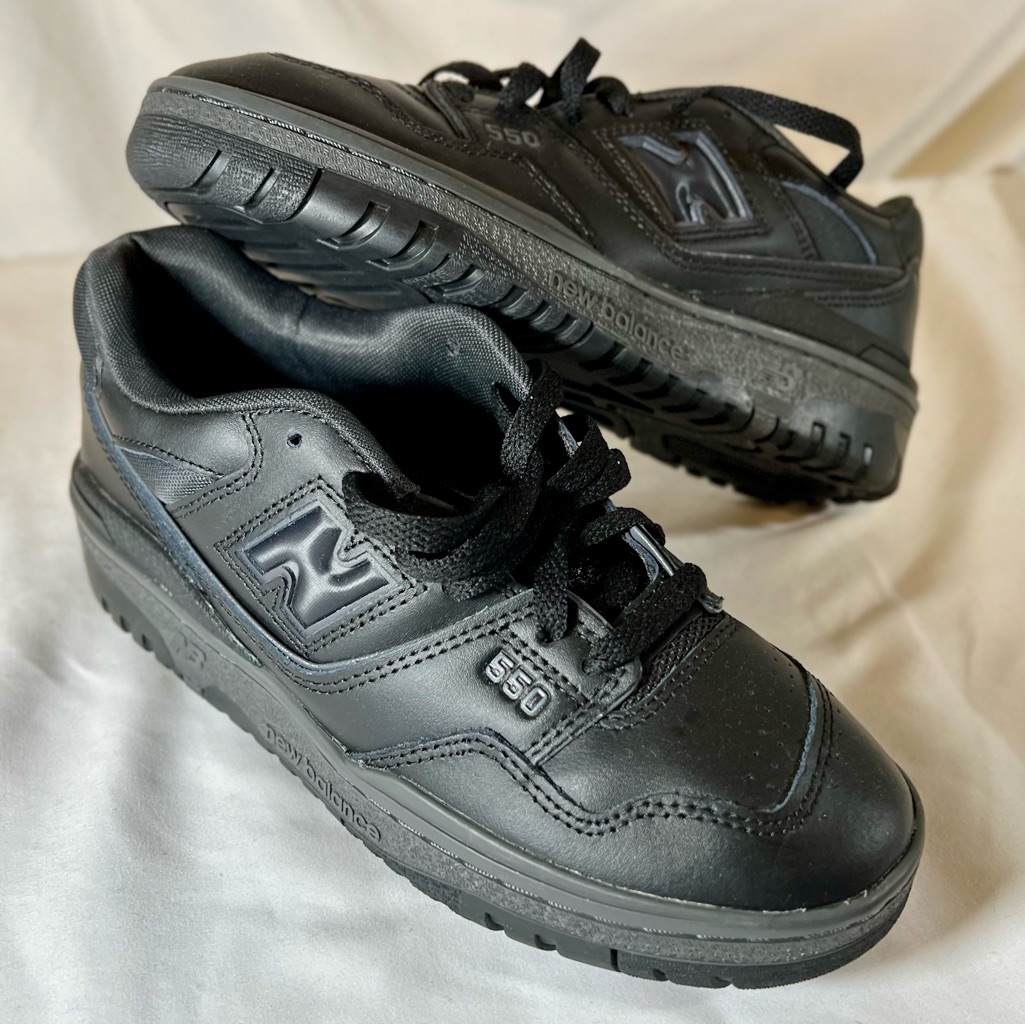Brand New New Balance 550 Triple Black
